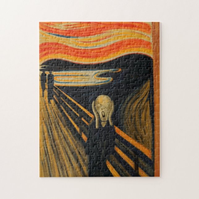 Edvard Munch - The Scream Jigsaw Puzzle (Vertical)