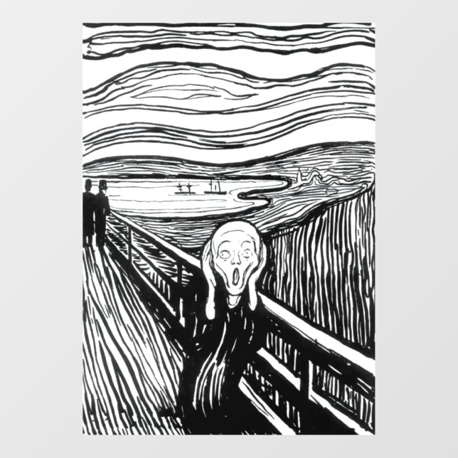 Edvard Munch - The Scream Lithography (Sheet)