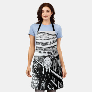 Edvard Munch - The Scream Lithography Apron