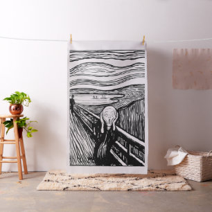 Edvard Munch - The Scream Lithography Fabric