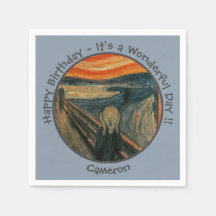 Edvard Munch The Scream Party Items Collection