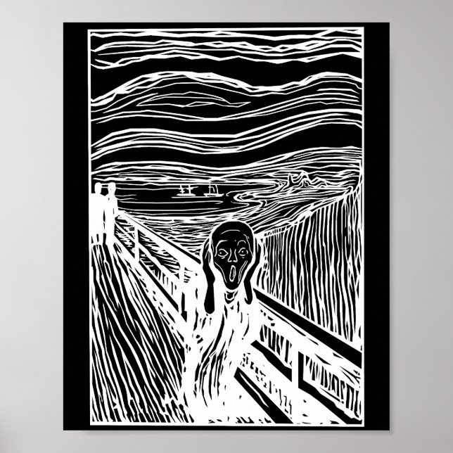 Edvard Munch The Scream Poster (Front)