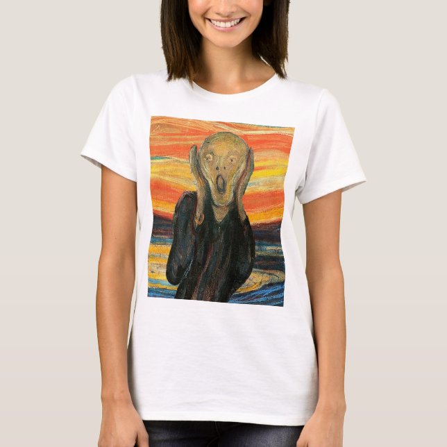 Edvard Munch, “ The Scream ” T-Shirt (Front)