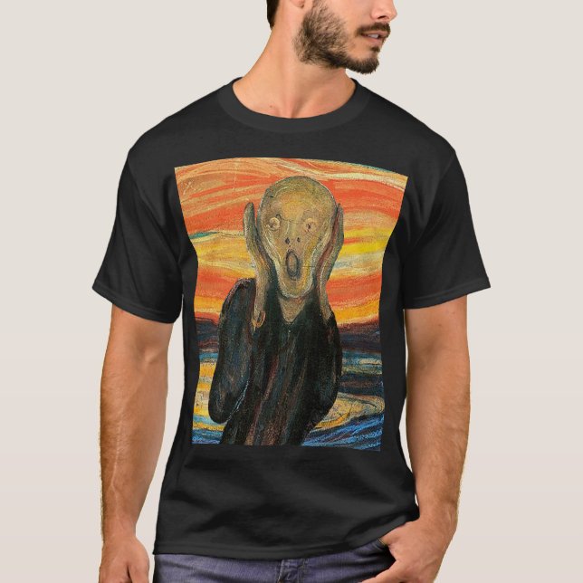 Edvard Munch, “ The Scream ” T-Shirt (Front)
