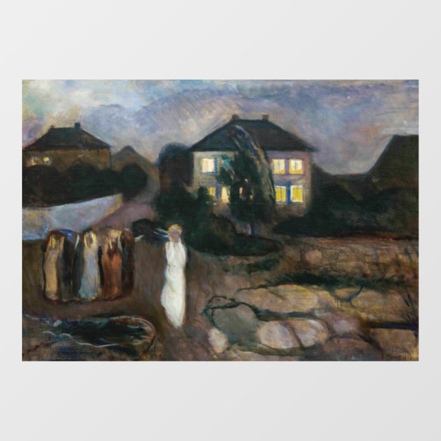 Edvard Munch - The Storm (Sheet)