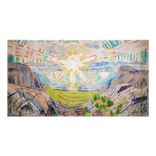 Edvard Munch - The Sun 1910 Photo Print