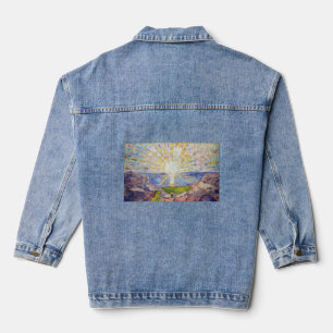 Edvard Munch - The Sun 1911 Denim Jacket
