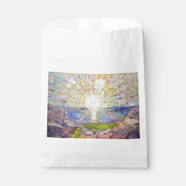 Edvard Munch - The Sun 1911 Favour Bag (Front)