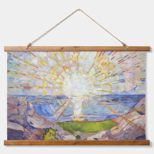 Edvard Munch - The Sun 1911 Hanging Tapestry