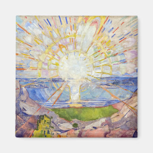 Edvard Munch - The Sun 1911 Magnet