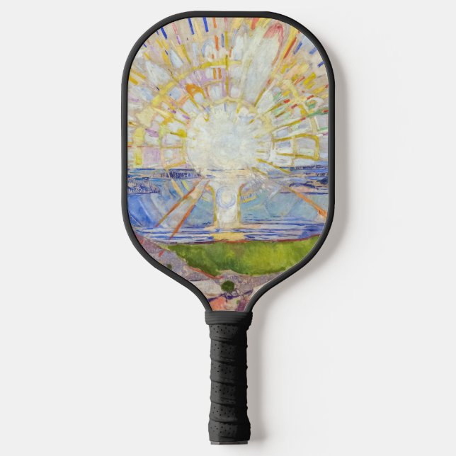 Edvard Munch - The Sun 1911 Pickleball Paddle (Front)