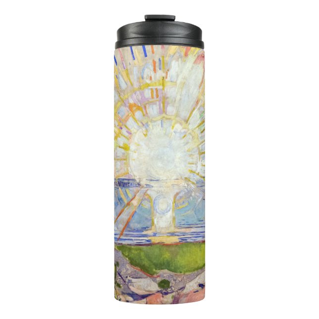 Edvard Munch - The Sun 1911 Thermal Tumbler (Front)