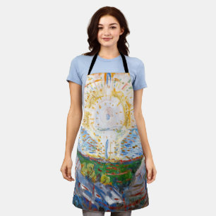 Edvard Munch - The Sun 1912 Apron