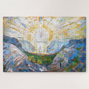 Edvard Munch - The Sun 1912 Jigsaw Puzzle