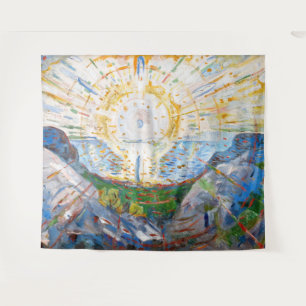 Edvard Munch - The Sun 1912 Tapestry