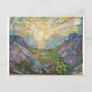 Edvard Munch - The Sun, 1916 Postcard