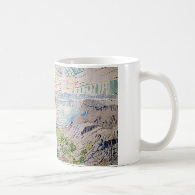Edvard Munch - The Sun Coffee Mug (Right)
