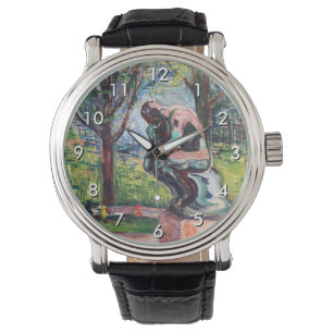 Edvard Munch - The Thinker by Rodin Watch