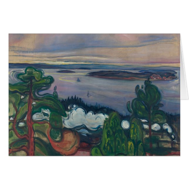 Edvard Munch - Train Smoke (Front Horizontal)