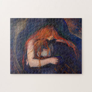 Edvard Munch - Vampire / Love and Pain Jigsaw Puzzle