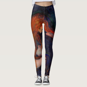 Edvard Munch - Vampire / Love and Pain Leggings