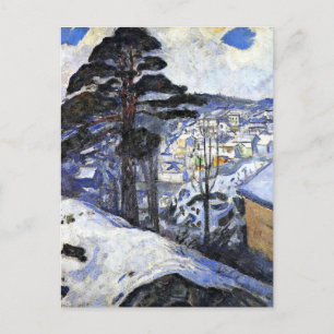 Edvard Munch - Winter, Kragero Postcard