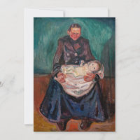 Edvard Munch - Woman with Sick Child, Inheritance