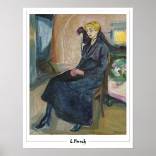Edvard Munch Zedign Art Poster #427-3