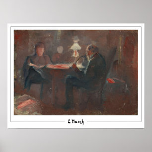 Edvard Munch Zedign Art Poster #574