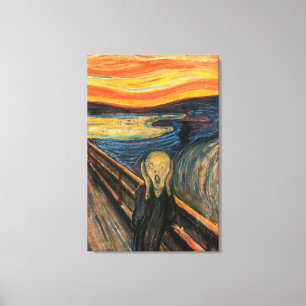 Edvard Munch's The Scream Canvas Print