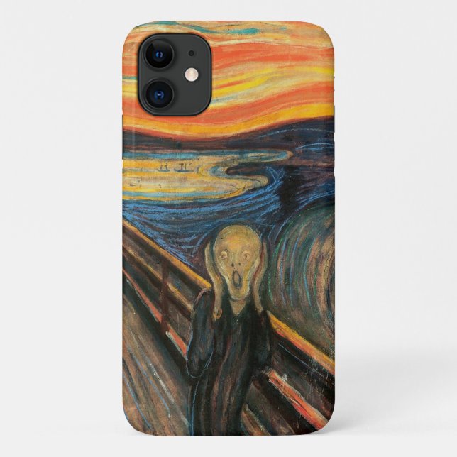 Edvard Munch's The Scream Case-Mate iPhone Case (Back)