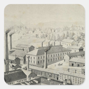 Edw Miller & Co Square Sticker