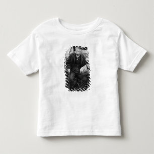 Edward Bingham holding one of his Castle Toddler T-Shirt