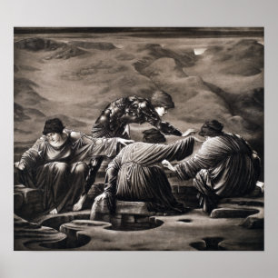 Edward Burne-Jones Perseus and the Graeae Poster