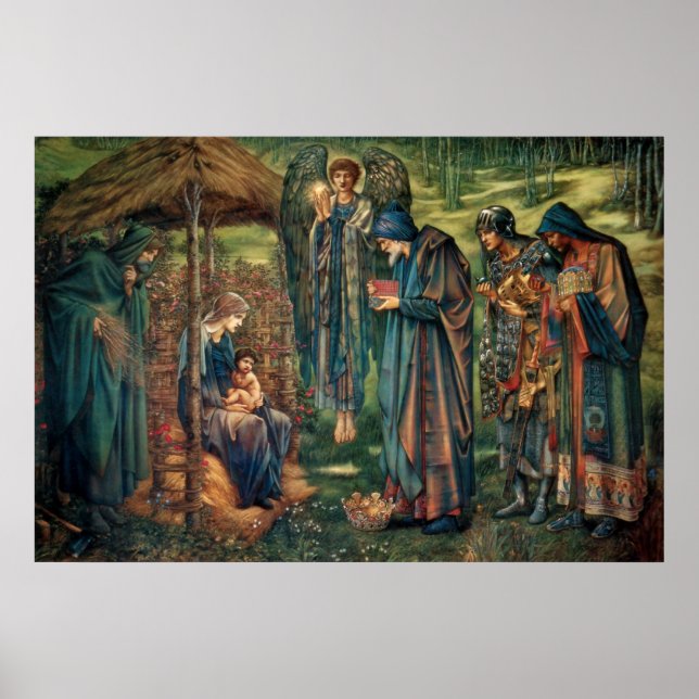 Edward Burne-Jones: Star of Bethlehem Poster (Front)