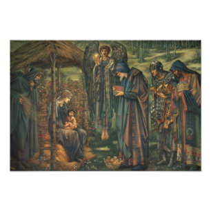 Edward Burne-Jones - The Star of Bethlehem Photo Print