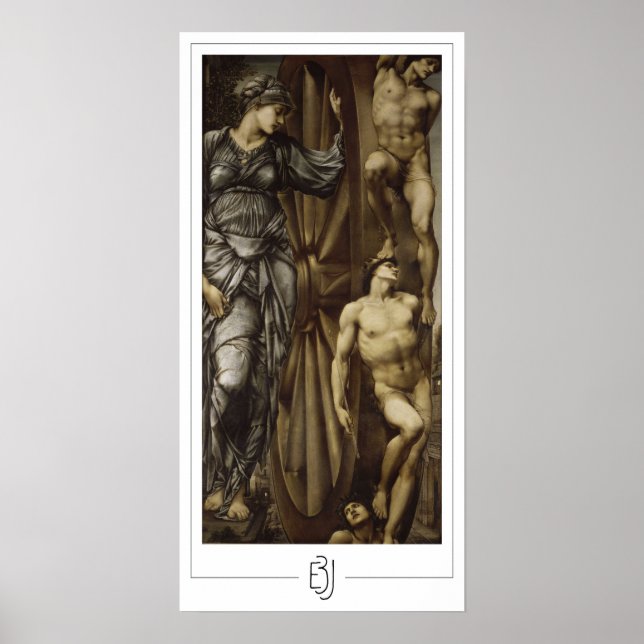 Edward Burne-Jones Zedign Art Poster #11 (Front)