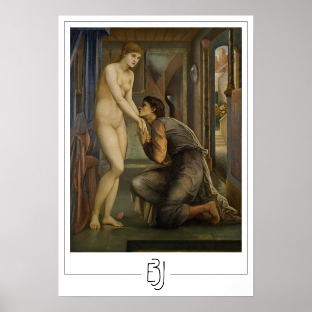 Edward Burne-Jones Zedign Art Poster #12 (Front)