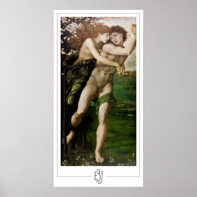 Edward Burne-Jones Zedign Art Poster #20 (Front)