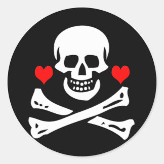 Edward England-Hearts Classic Round Sticker