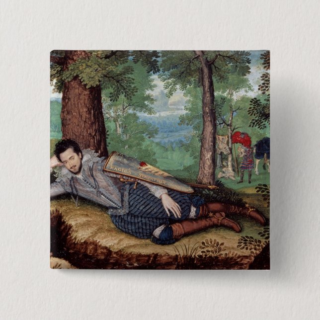 Edward Herbert 15 Cm Square Badge (Front)