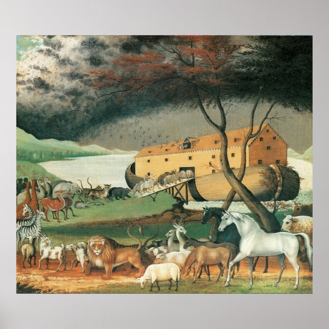 Edward Hicks Noah's Ark Poster (Front)