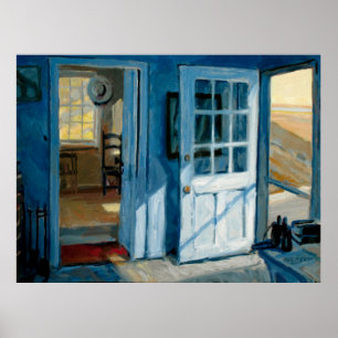 edward hopper art  poster