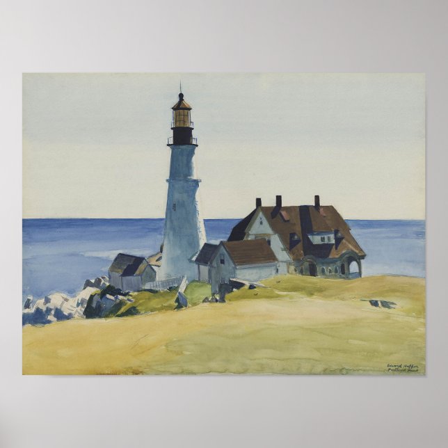 edward hopper art  poster (Front)