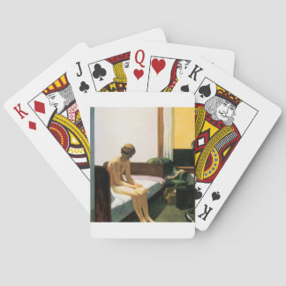 Edward Hopper Hotel Room Playing Cards