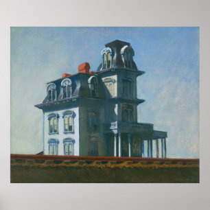 Edward Hopper House by the Railroad Poster