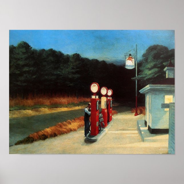 edward hopper paintings art  poster (Front)