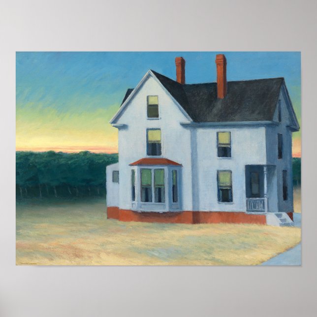 edward hopper paintings art  poster (Front)