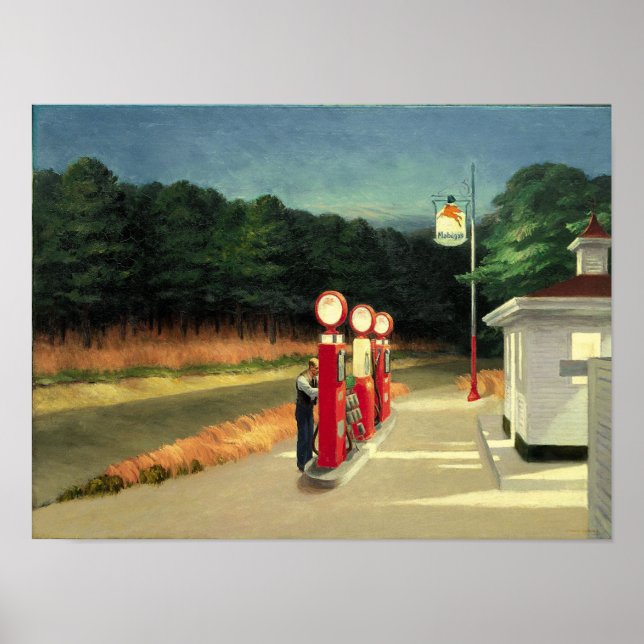 edward hopper paintings art  poster (Front)