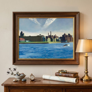 Edward Hopper vintage artistic poster
